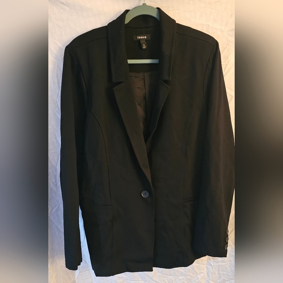 torrid Jackets & Blazers - Torrid Black Women's Blazer